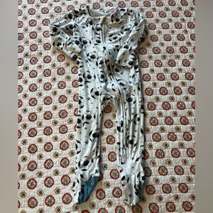 Posh Peanut Bamboo Full Zippie Pajamas Size 9-12 months
